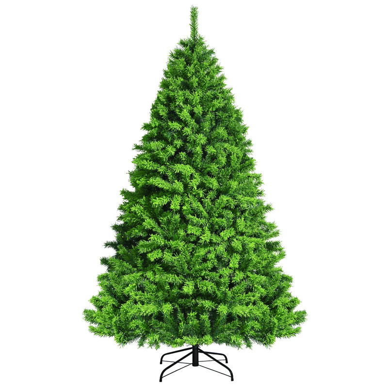 Load image into Gallery viewer, Goplus Snow Flocked Christmas Tree, Artificial Hinged Pine Tree - GoplusUS