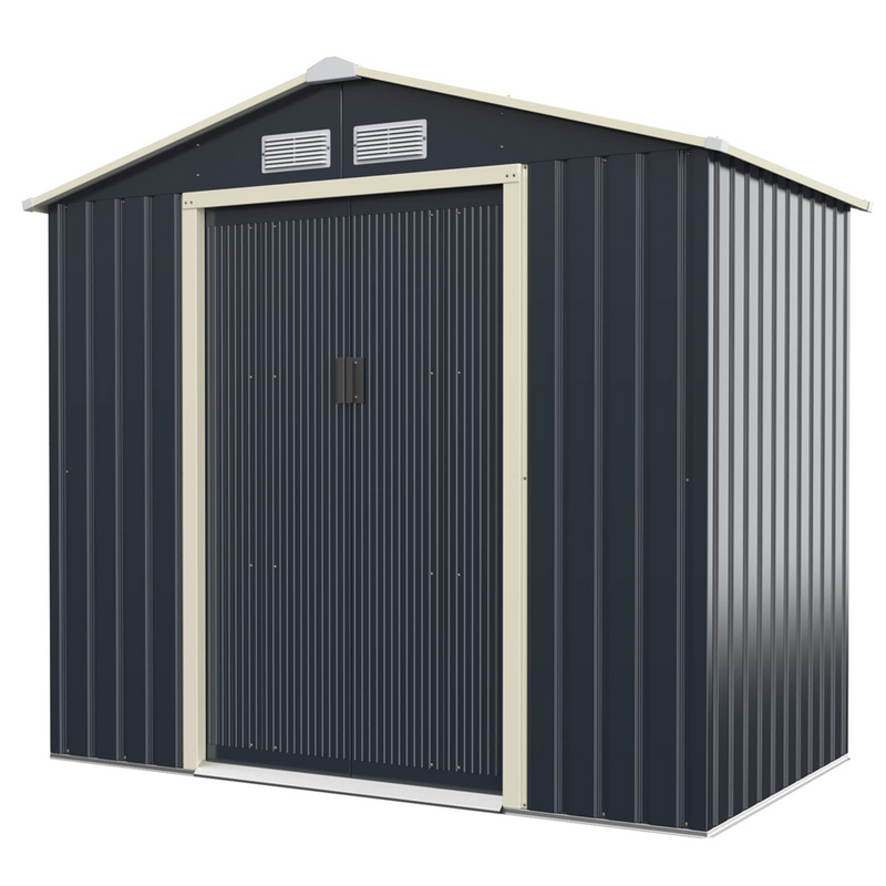 Load image into Gallery viewer, Goplus Storage Shed, Metal 11' X 10' Outdoor Building Organizer - GoplusUS