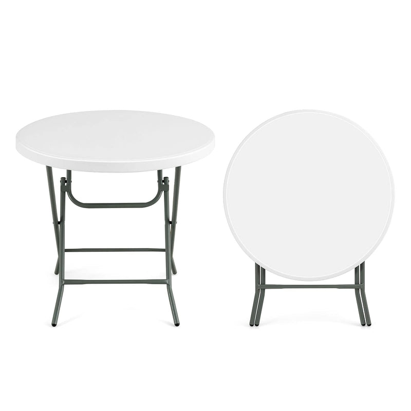 Load image into Gallery viewer, Goplus 32'' Round Folding Table, Foldable Plastic Card Table - GoplusUS