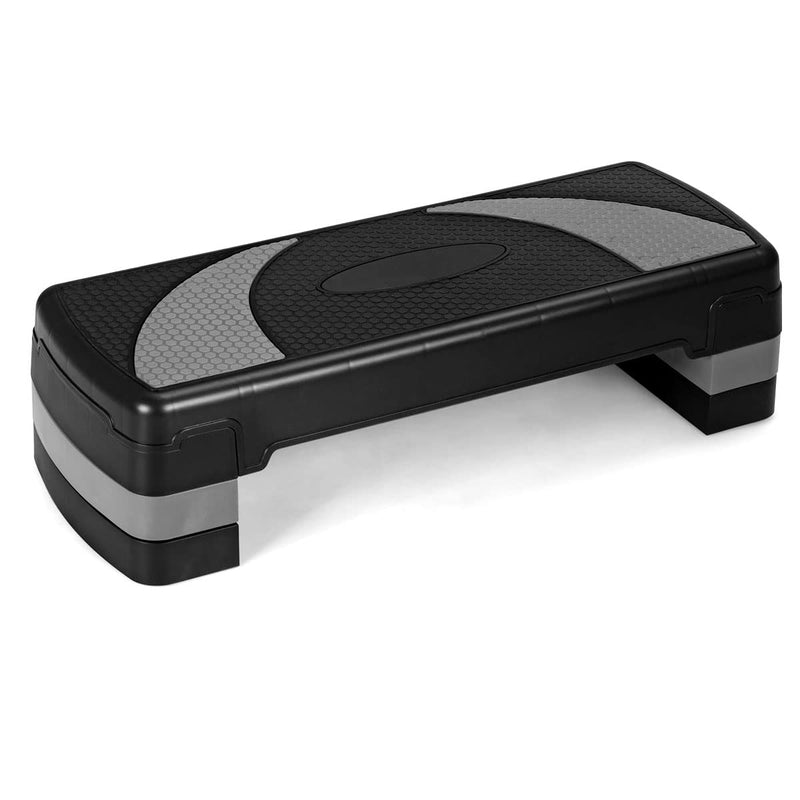 Load image into Gallery viewer, Goplus 31" Aerobic Exercise Stepper Deck, Adjustable Fitness Workout Step Platform Trainer with Risers - GoplusUS