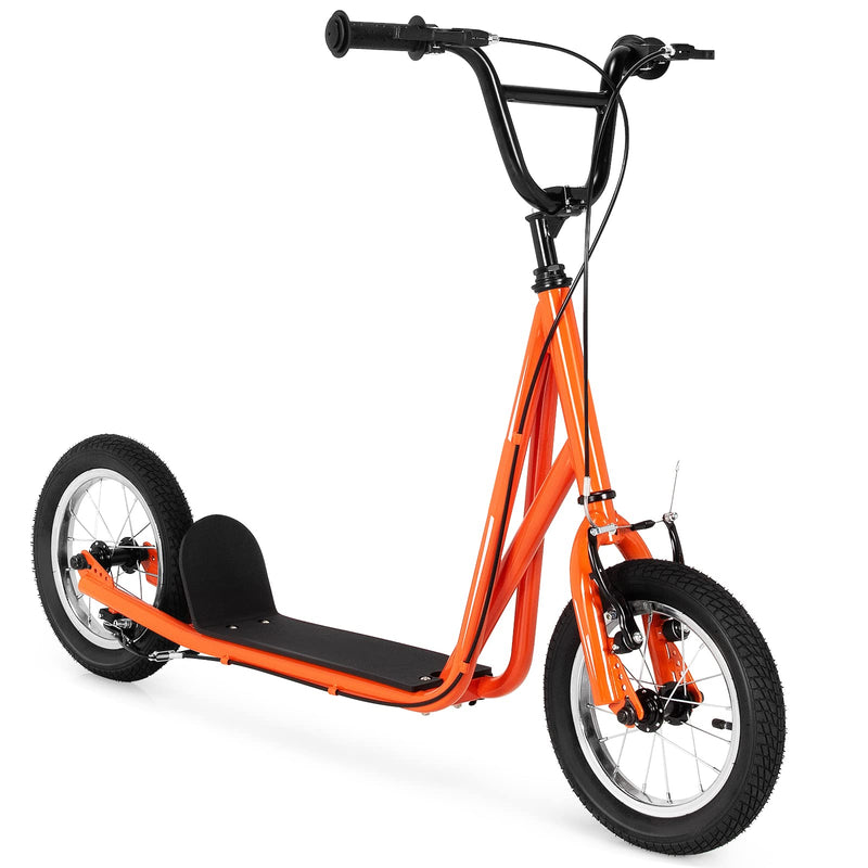 Load image into Gallery viewer, Youth Kick Scooter, Adults Kick Scooter W/ Carbon Steel Frame
