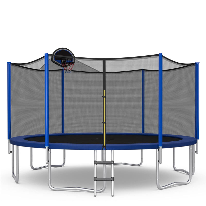Load image into Gallery viewer, Goplus Outdoor Trampoline, 12FT/ 14FT/ 15FT/ 16FT ASTM Approved Trampoline