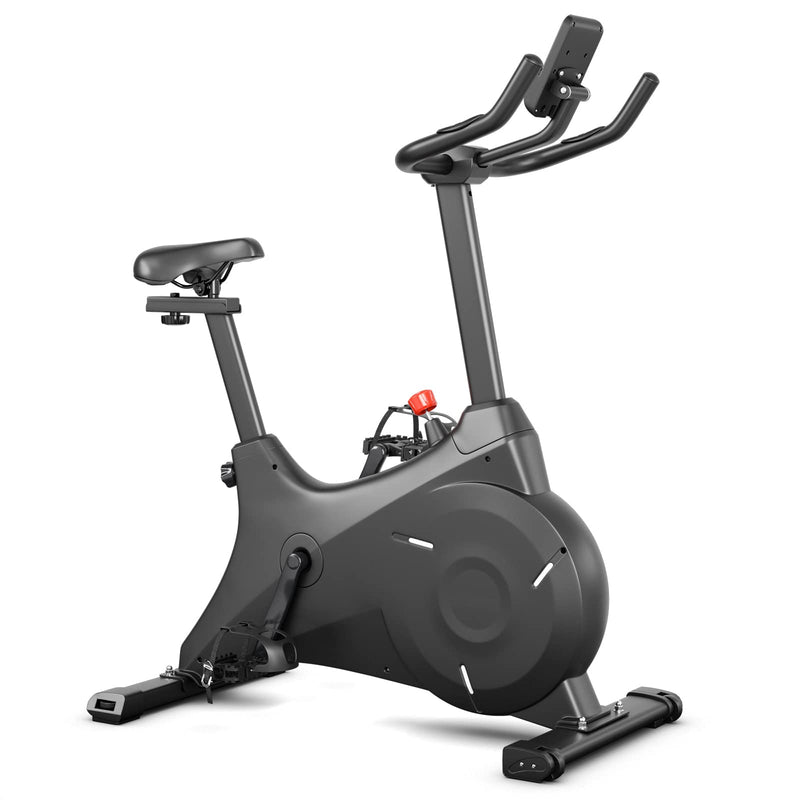 Load image into Gallery viewer, Goplus Exercise Bike, Magnetic Resistance Stationary Bike with Bulit-in Safe Flywheel, Comfortable Seat Cushion - GoplusUS