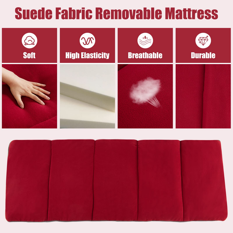 Load image into Gallery viewer, Goplus Camping Cot, Folding Camping Cot with Mattress, Pillow - GoplusUS