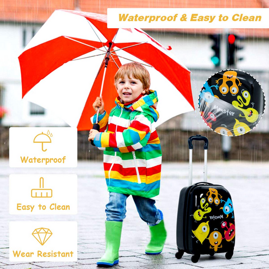 Goplus 2PC Kids Luggage, 12
