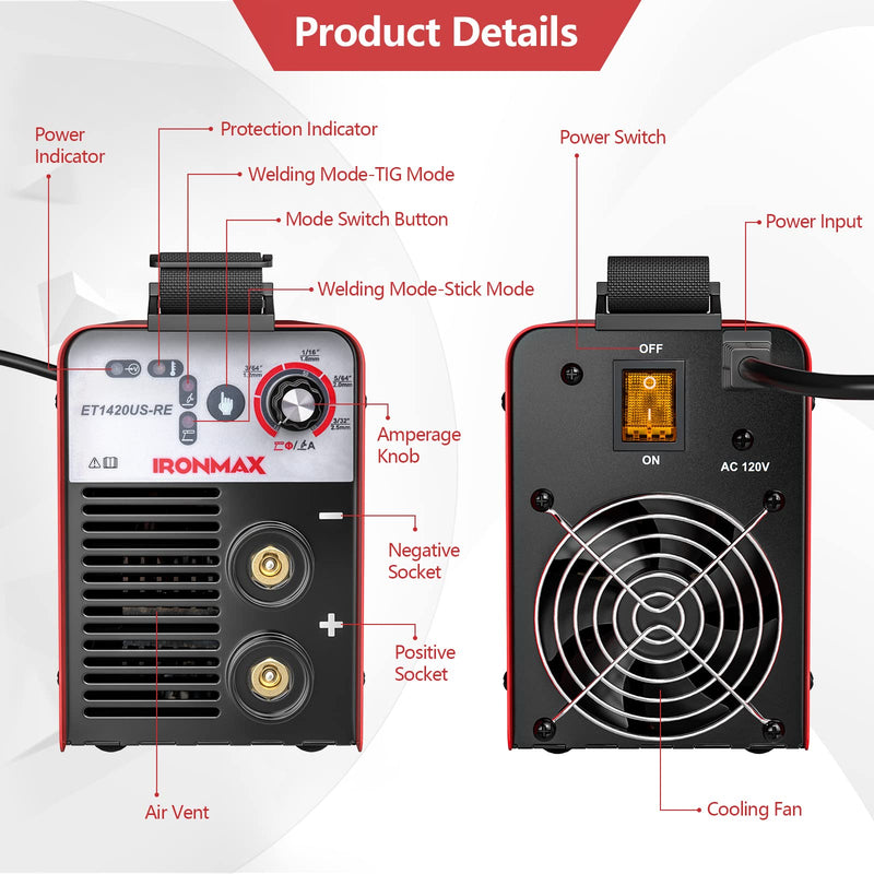 Load image into Gallery viewer, Stick Welder, 120V 90Amp Hot Start ARC Welder, MMA Welding Machine