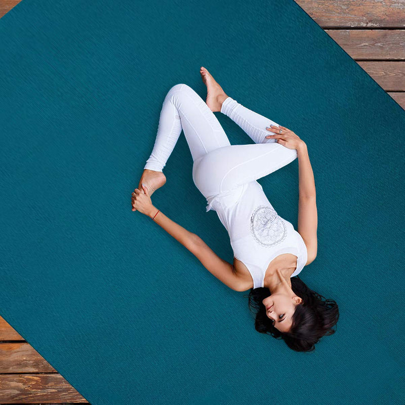 Load image into Gallery viewer, Large Yoga Mat, 7' x 5' x 8mm and 6' x 4' x 8mm with Straps - GoplusUS