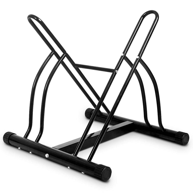 Load image into Gallery viewer, Two Bicycle Bike Stand Rack Cycling Rack Floor Storage Organizer
