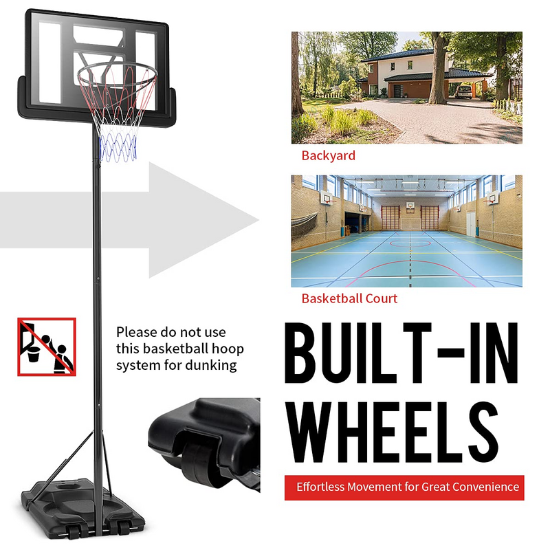 Load image into Gallery viewer, Goplus Portable Basketball Hoop Outdoor - GoplusUS