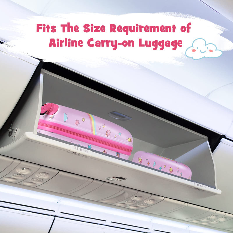 Load image into Gallery viewer, Goplus 2PC Kids Luggage, 12" & 16" Kids Carry On Luggage Set, Lightweight Spinner Suitcases for Boys and Girls - GoplusUS