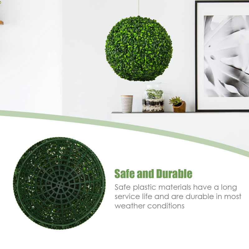 Load image into Gallery viewer, Goplus 2 PCS 15.7 Inch Artificial Boxwood Topiary Balls - GoplusUS