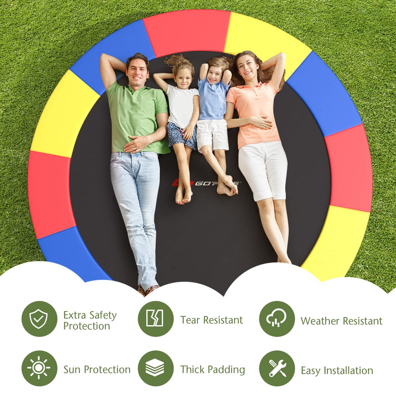 Load image into Gallery viewer, Goplus Trampoline Replacement Pad, 16FT 15FT 14FT 12FT 10FT 8FT Trampoline Spring Cover - GoplusUS