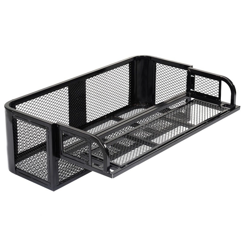Load image into Gallery viewer, Goplus Universal ATV Front Cargo Basket and Rear Drop Rack Set Luggage Carrier Steel Mesh Surface - GoplusUS