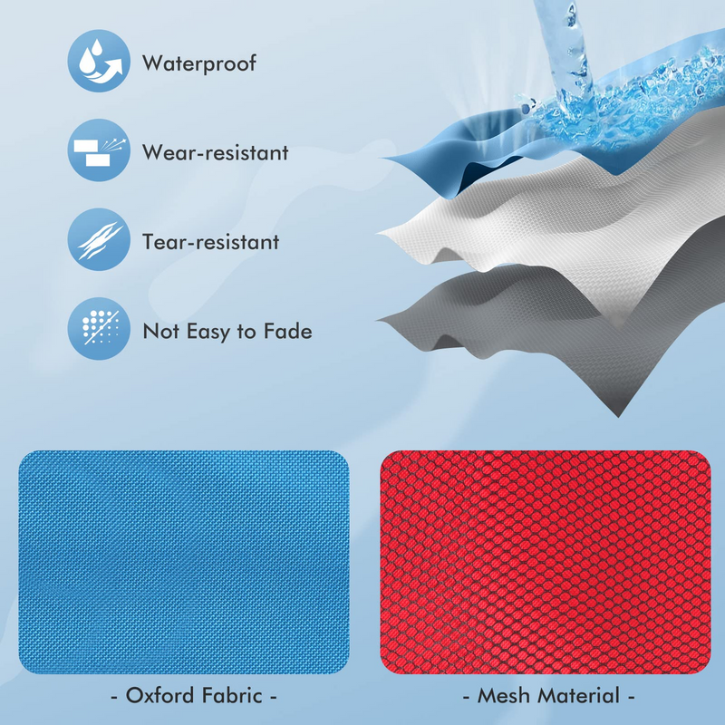 Load image into Gallery viewer, Goplus 2 PCS Folding Camping Tables, Portable Picnic Tables with Large Capacity Storage Sink - GoplusUS