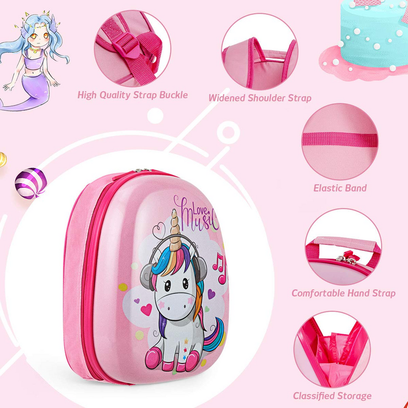 Load image into Gallery viewer, Goplus 2PC Kids Luggage, 12" & 16" Kids Carry On Luggage Set, Lightweight Spinner Suitcases for Boys and Girls - GoplusUS