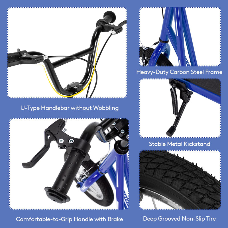 Load image into Gallery viewer, Youth Kick Scooter, Adults Kick Scooter W/ Carbon Steel Frame