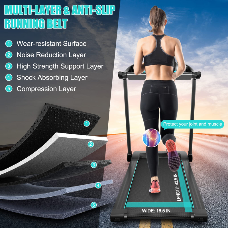 Load image into Gallery viewer, Goplus 2.25HP Folding Treadmill, Portable Electric Superfit Treadmill W/APP Control - GoplusUS