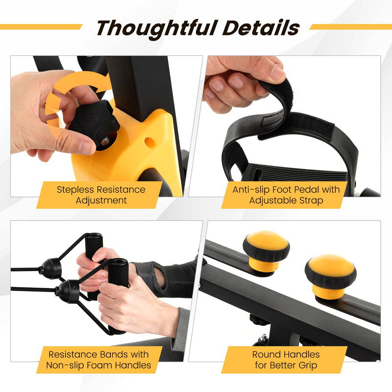 Load image into Gallery viewer, Goplus Foldable Pedal Exerciser for Seniors