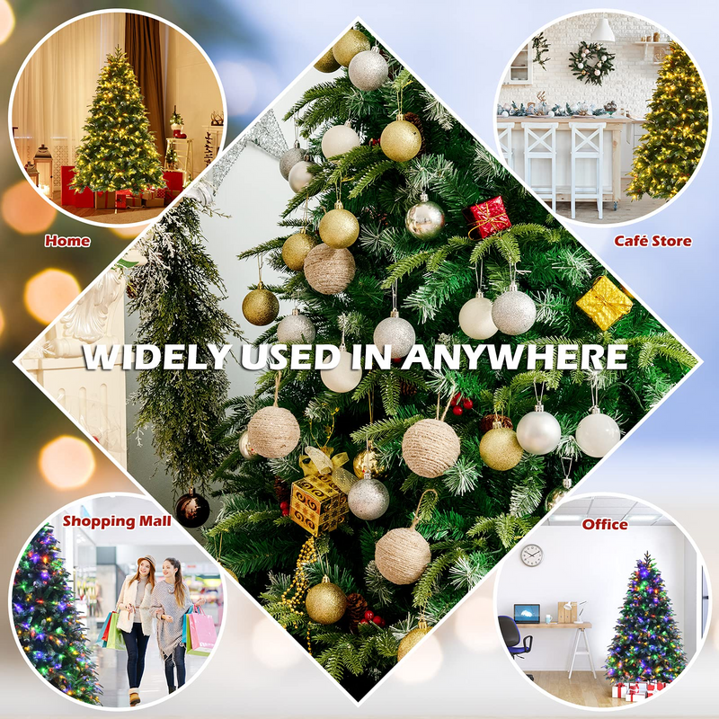 Load image into Gallery viewer, Goplus 5 ft / 6 FT Pre-Lit Artificial Christmas Tree - GoplusUS
