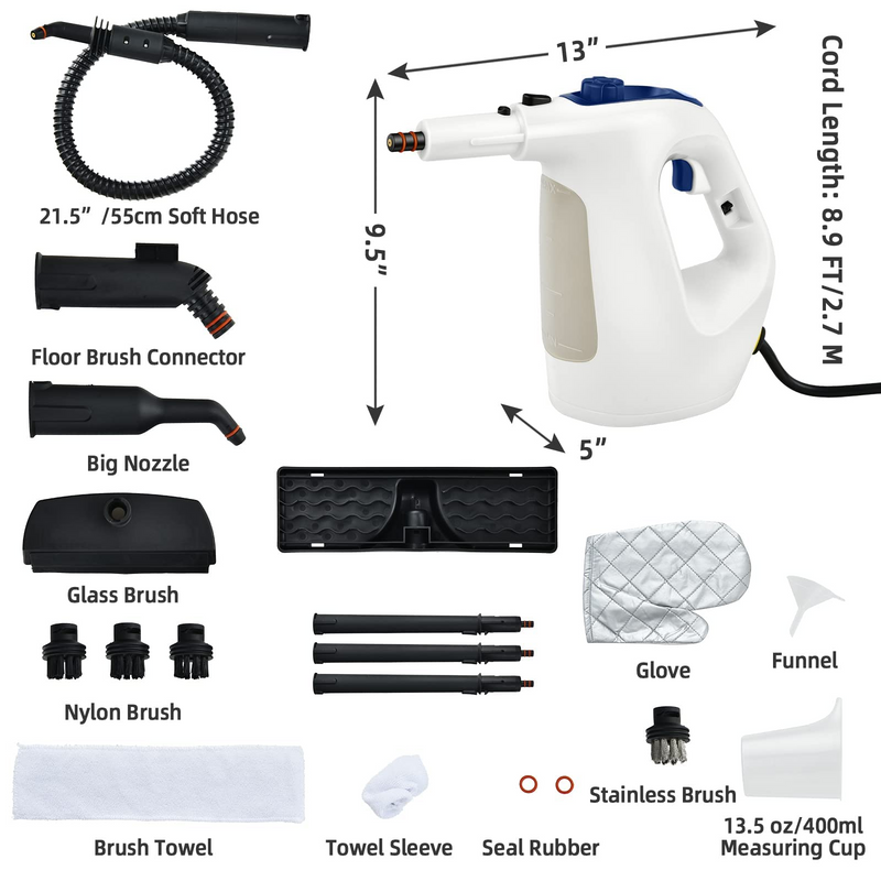 Load image into Gallery viewer, Goplus Multipurpose Handheld Steam Cleaner - GoplusUS