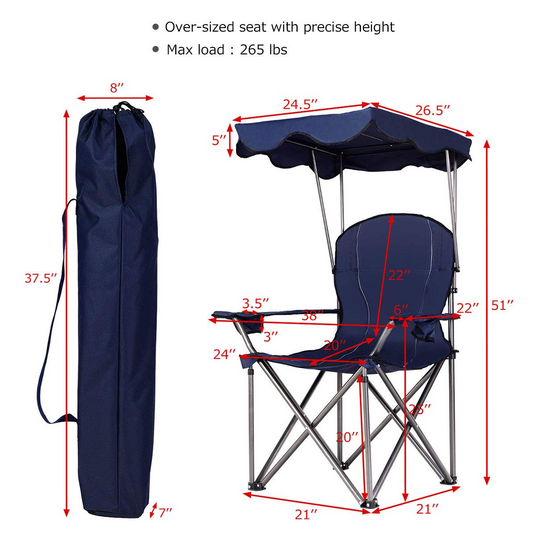 Goplus Outdoor Canopy Chair - GoplusUS