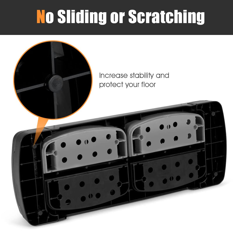 Load image into Gallery viewer, Goplus 31" Aerobic Exercise Stepper Deck, Adjustable Fitness Workout Step Platform Trainer with Risers - GoplusUS