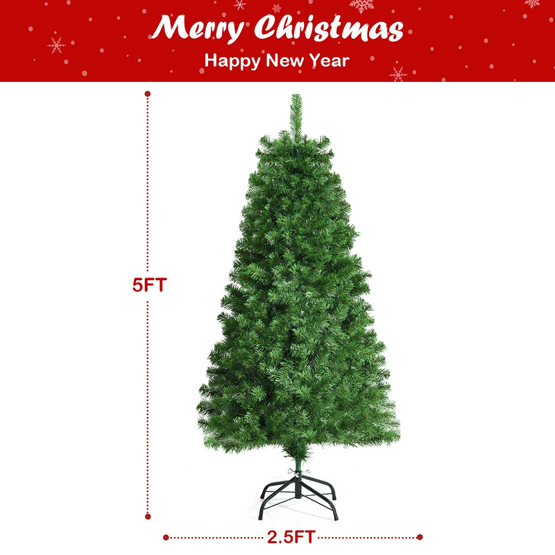 Load image into Gallery viewer, Goplus Fiber Optic Artificial Christmas Tree, Pre-lit Premium Spruce Tree with Solid Metal Stand - GoplusUS