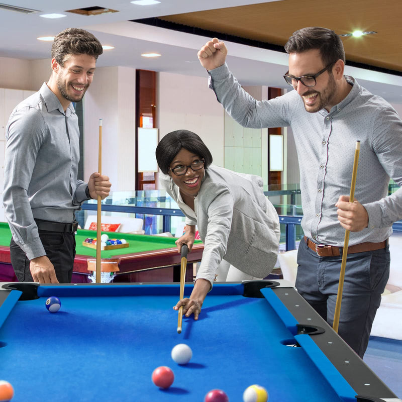 Load image into Gallery viewer, 6 FT Folding Pool Table, 76 Inch Portable Billiard Tables for Adults, Full Accessory Kit - GoplusUS
