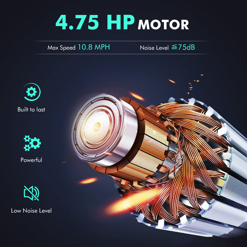 Load image into Gallery viewer, Goplus 4.75HP Folding Treadmill with 15% Auto Incline, Electric Superfit Treadmill w/Voice and APP Control - GoplusUS