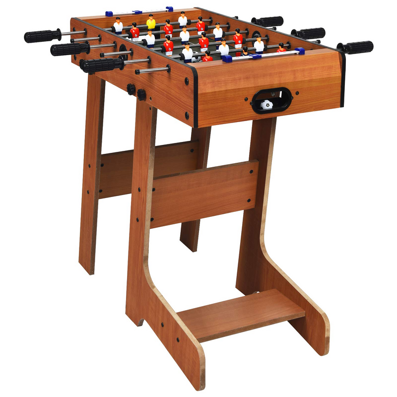 Load image into Gallery viewer, Goplus Foldable Foosball Table, 27'' Soccer Table Game w/ 2 Mini Footballs - GoplusUS