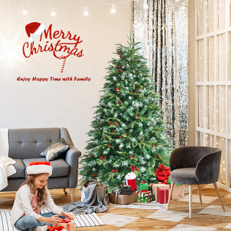 Load image into Gallery viewer, Goplus 5 ft / 6 FT Pre-Lit Artificial Christmas Tree - GoplusUS