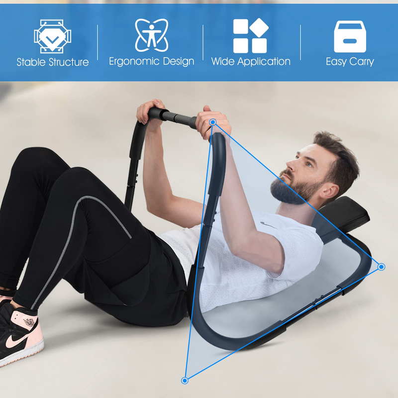 Load image into Gallery viewer, Goplus AB Fitness Crunch, Portable Abdominal Machine Workout Exerciser for Core Strength - GoplusUS