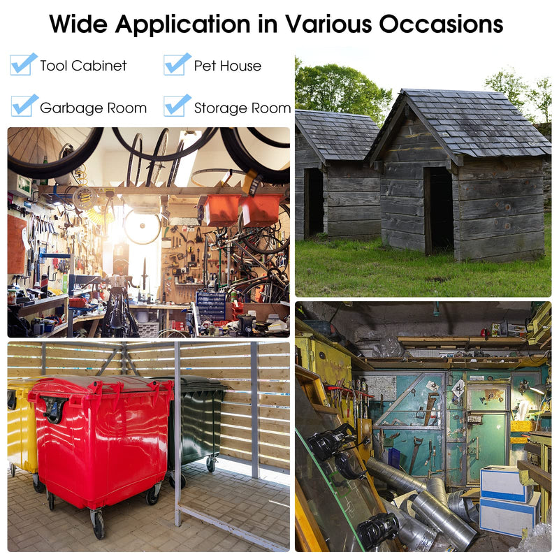 Load image into Gallery viewer, Goplus Outdoor Storage Shed, 8.5"x 6.8"x 6" Weather-Resistant Utility Tool Organizer w/Foundation