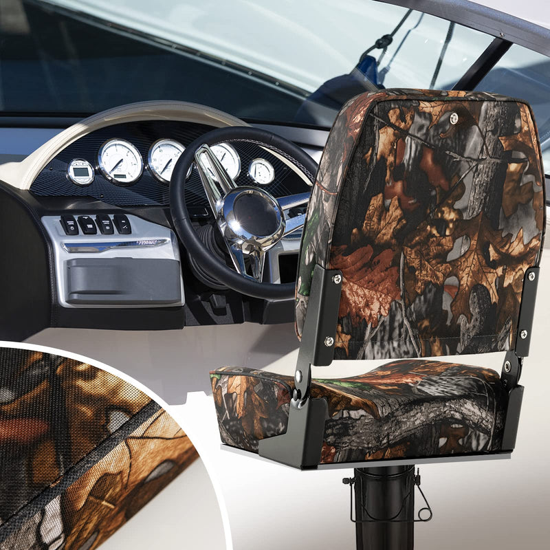 Load image into Gallery viewer, 2 Pack Boat Seat, Folding Low Back Fishing Seat - Goplus