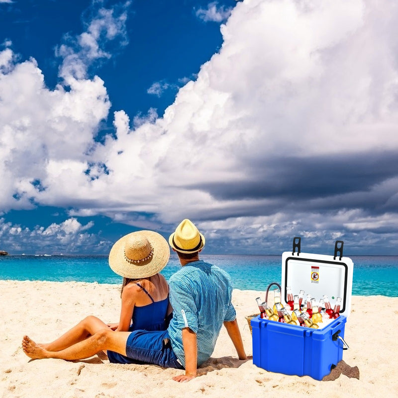 Load image into Gallery viewer, Camping Cooler, 26/58/79 Quart 4-Day Ice Retention - GoplusUS