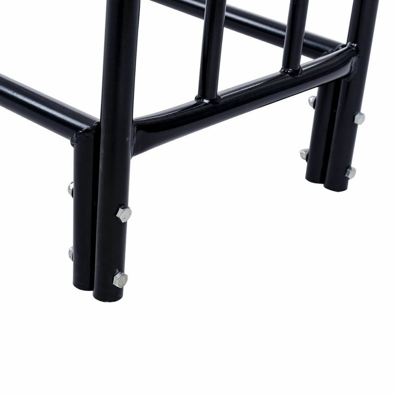 Load image into Gallery viewer, Firewood Log Rack Indoor Outdoor Fireplace Storage Holder - GoplusUS