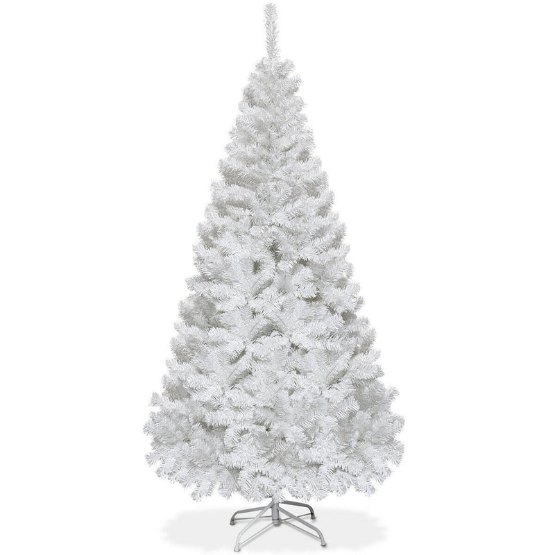 Load image into Gallery viewer, White Christmas Tree with Solid Metal Legs Perfect for Holiday Indoor and Outdoor Decoration