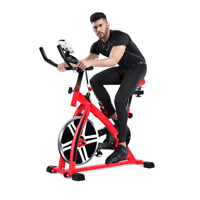 Load image into Gallery viewer, Indoor Cycling Bike, Stationary Bicycle Exercise Bike with Flywhee - GoplusUS