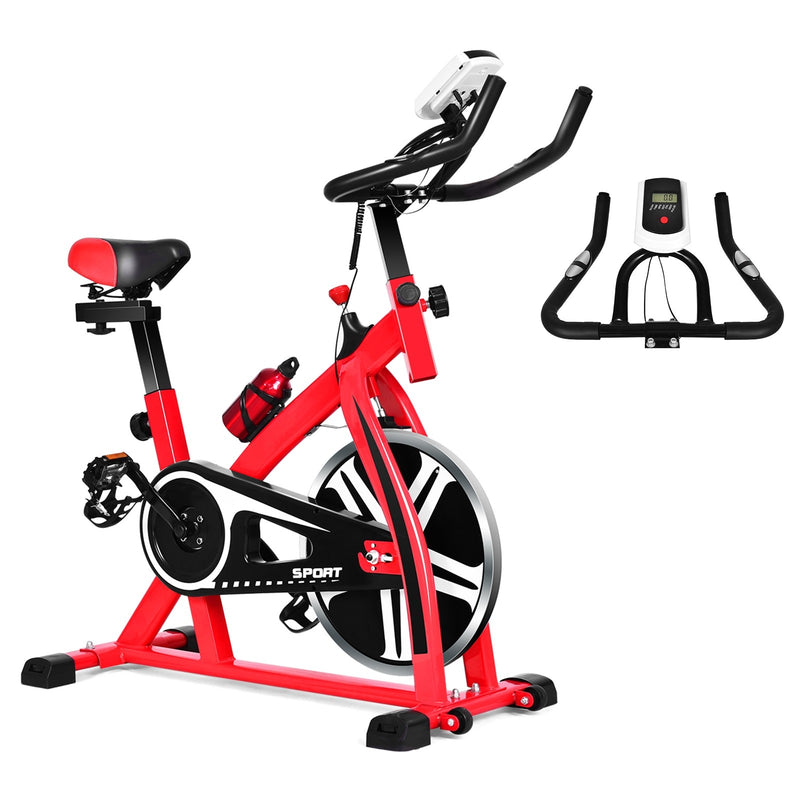Load image into Gallery viewer, Indoor Cycling Bike, Stationary Bicycle Exercise Bike with Flywhee - GoplusUS
