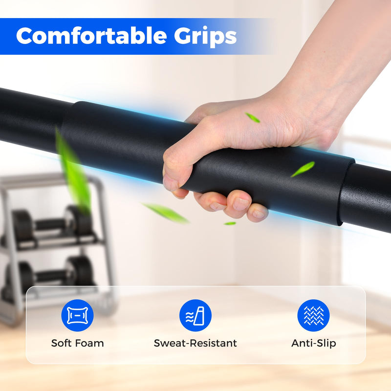 Load image into Gallery viewer, Goplus Adjustable Dip Bar Portable Fitness Workout Dip Station for Home Gym Calisthenics
