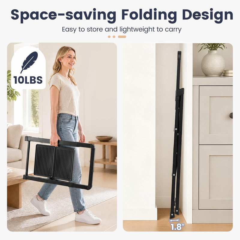 Load image into Gallery viewer, Goplus 2/3/4/5 Step Ladder | Folding Step Stool with Wide Anti-Slip Pedals
