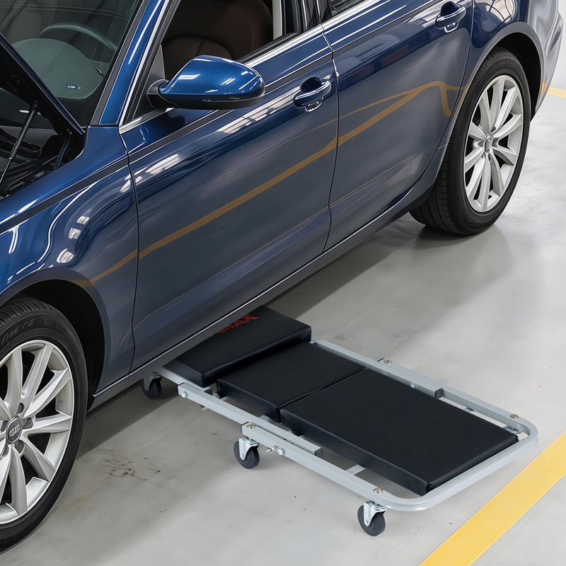 Load image into Gallery viewer, Goplus 36/40 Inch 330LBS Foldable Mechanic Creeper with 6 Swivel Wheels
