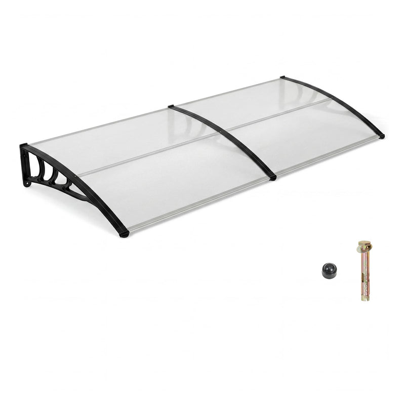 Load image into Gallery viewer, Goplus 39” x 30” Window Door Awning with Rain Snow Sunlight &amp; UV Protection for Door Entrance
