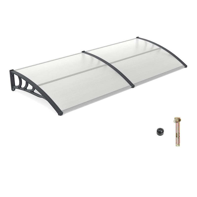 Load image into Gallery viewer, Goplus 39” x 30” Window Door Awning with Rain Snow Sunlight &amp; UV Protection for Door Entrance
