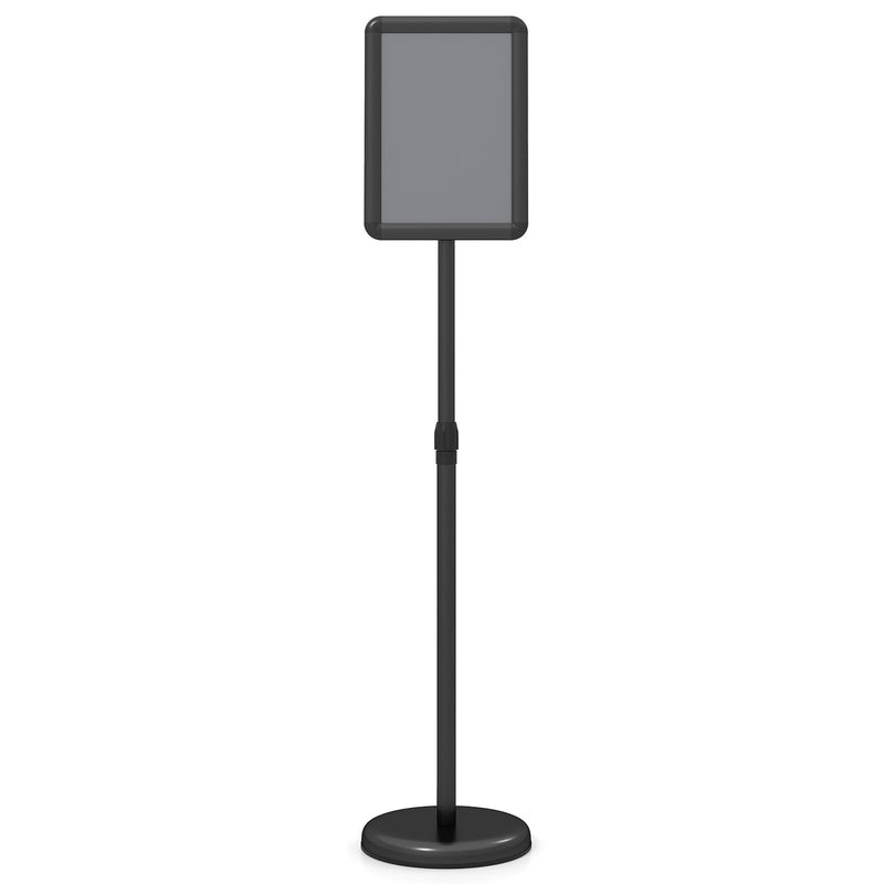 Load image into Gallery viewer, Goplus 8.5 x 11 Inch Sign Holder Stand with Snap-Open Frame &amp; 360° Rotation
