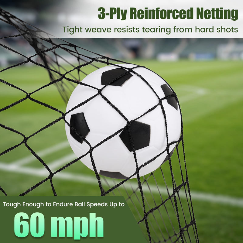 Load image into Gallery viewer, Goplus Portable Soccer Goals for Backyard Set of 2 for Outdoor Sports
