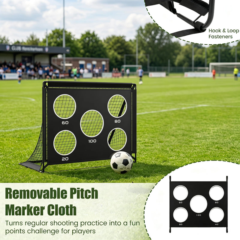 Load image into Gallery viewer, Goplus Portable Soccer Goals for Backyard Set of 2 for Outdoor Sports
