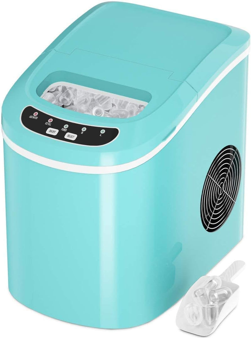 Load image into Gallery viewer, Portable Ice Maker Countertop, Electric Ice Maker with Easy Operated Panel
