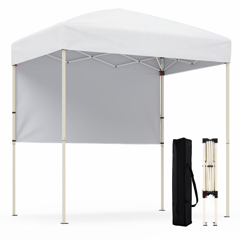 Load image into Gallery viewer, Goplus 6 x 4 FT Pop Up Canopy UPF50+ Easy Setup Tent w/ 1 Half Sidewall
