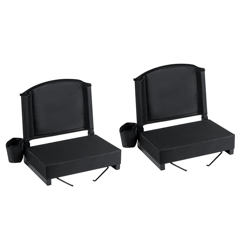 Load image into Gallery viewer, Goplus Stadium Seats with Back Support Suitable for Sports Events
